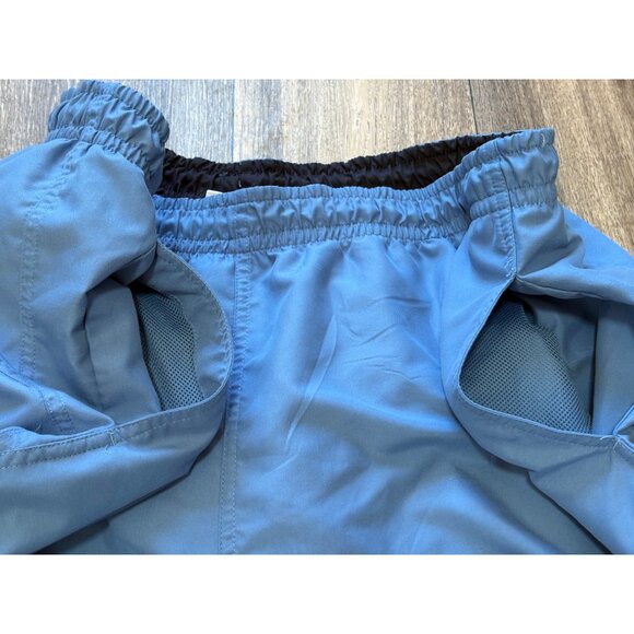 MENS PLUS SIZE MESH LINING SWIM SHORTS TRUNKS XXL BLUE 3 POCKETS LIGHTWEIGHT - Picture 2 of 7